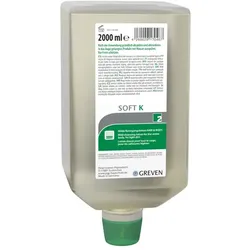 GREVEN Soft K 2 L ehemals Ivraxo Shampoo und Duschgel, Ganzkörperreinigungslotion