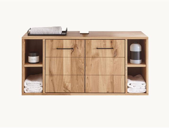 Waschbecken-Unterschrank Sora - H60xB105xT40 cm