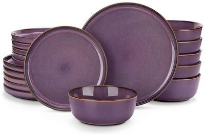 vancasso SATA 16/18/24 Piece Stoneware Dinnerware Set Service for 4/6