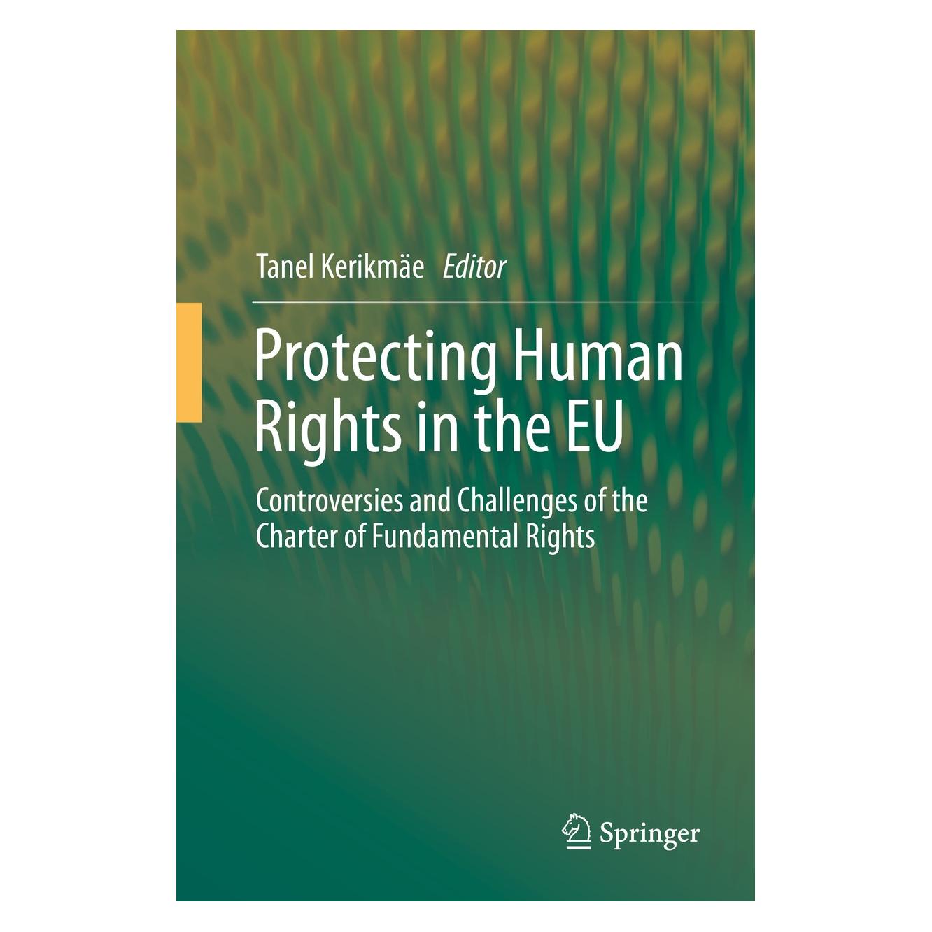 Springer Protecting Human Rights in the EU (Englisch, Hardcover, Tanel Kerikmäe) (9783642389016)