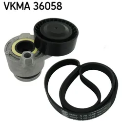 Keilrippenriemensatz SKF VKMA 36058 für Renault Clio II Kangoo Express