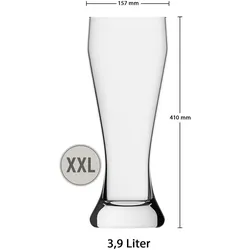 Rastal, Biergläser, Ranft Riesen-Weizenbierglas