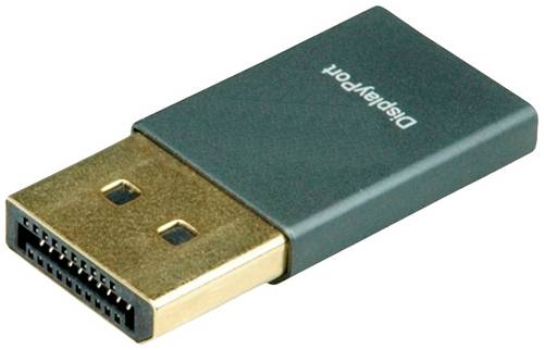 Value 14993446 DisplayPort EDID Emulator Schwarz 4K UHD