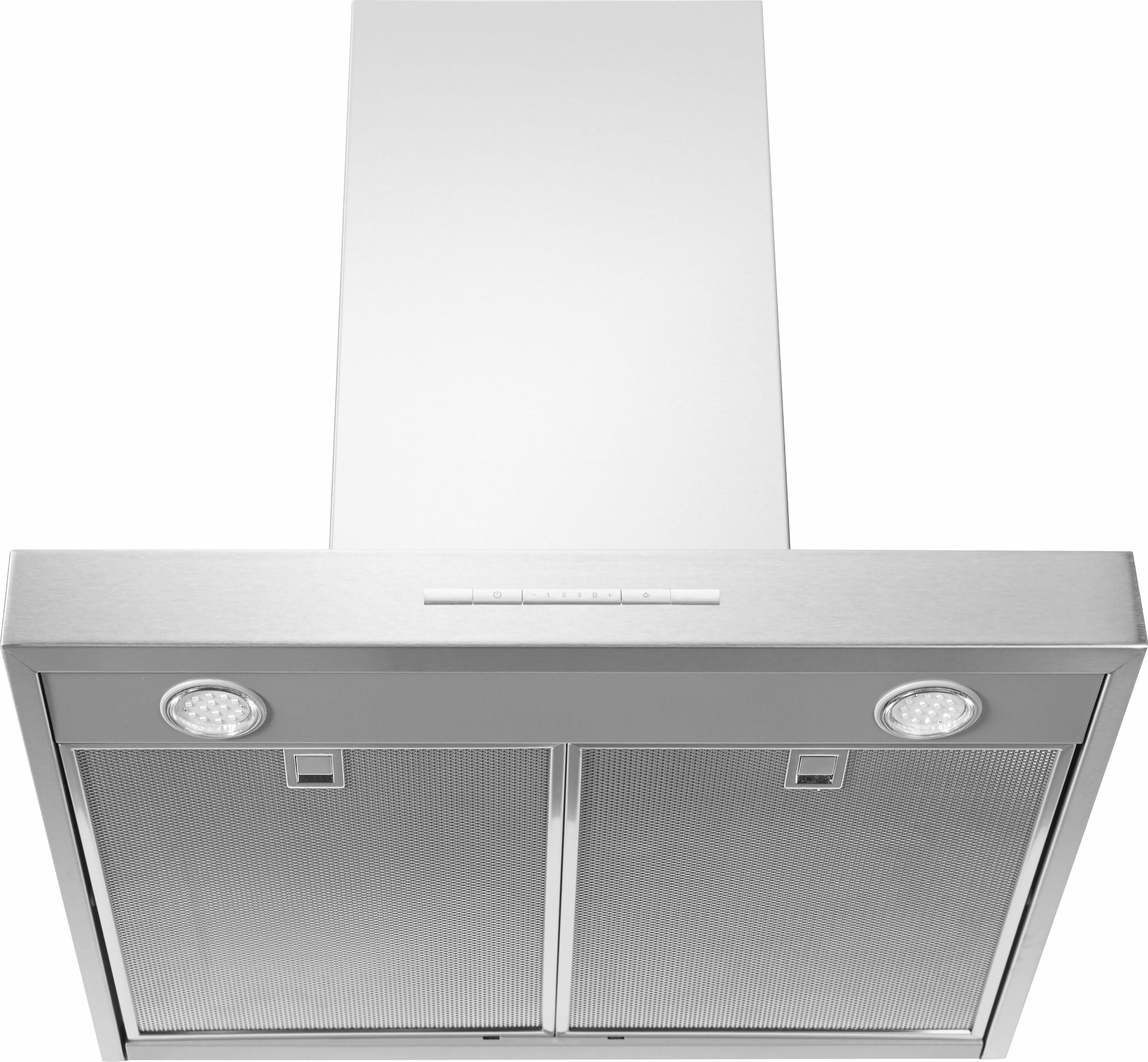 Miele Wandhaube "PUR 68 W", Energieeffizienz: A, silber (edelstahlfarben), B:59,8cm H:68,5cm T:50cm, Dunstabzugshauben, Für jede Wohnsituation passend – abluft- und umluftfähig, Wandhaube