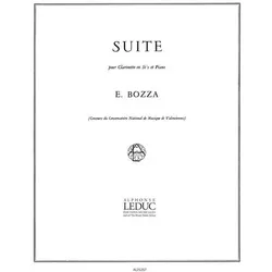 Suite Pour Clarinette Si b Et Piano, Fachbücher von Eugène Bozza