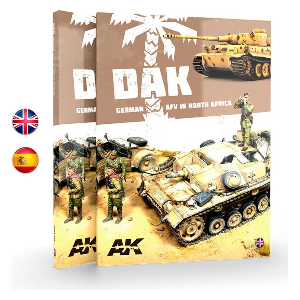 AK Interactive T-54/T-55 Modelando el Tanque más Icónico del Mundo - Spanish (AK915)