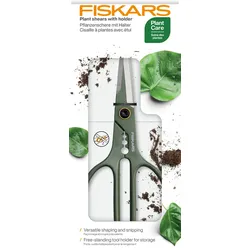 FISKARS Pflanzenschere mit Halter - Grün