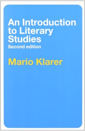 Mario Klarer - An Introduction to Literary Studies - Preis vom 13.10.2026 11:25:28 h