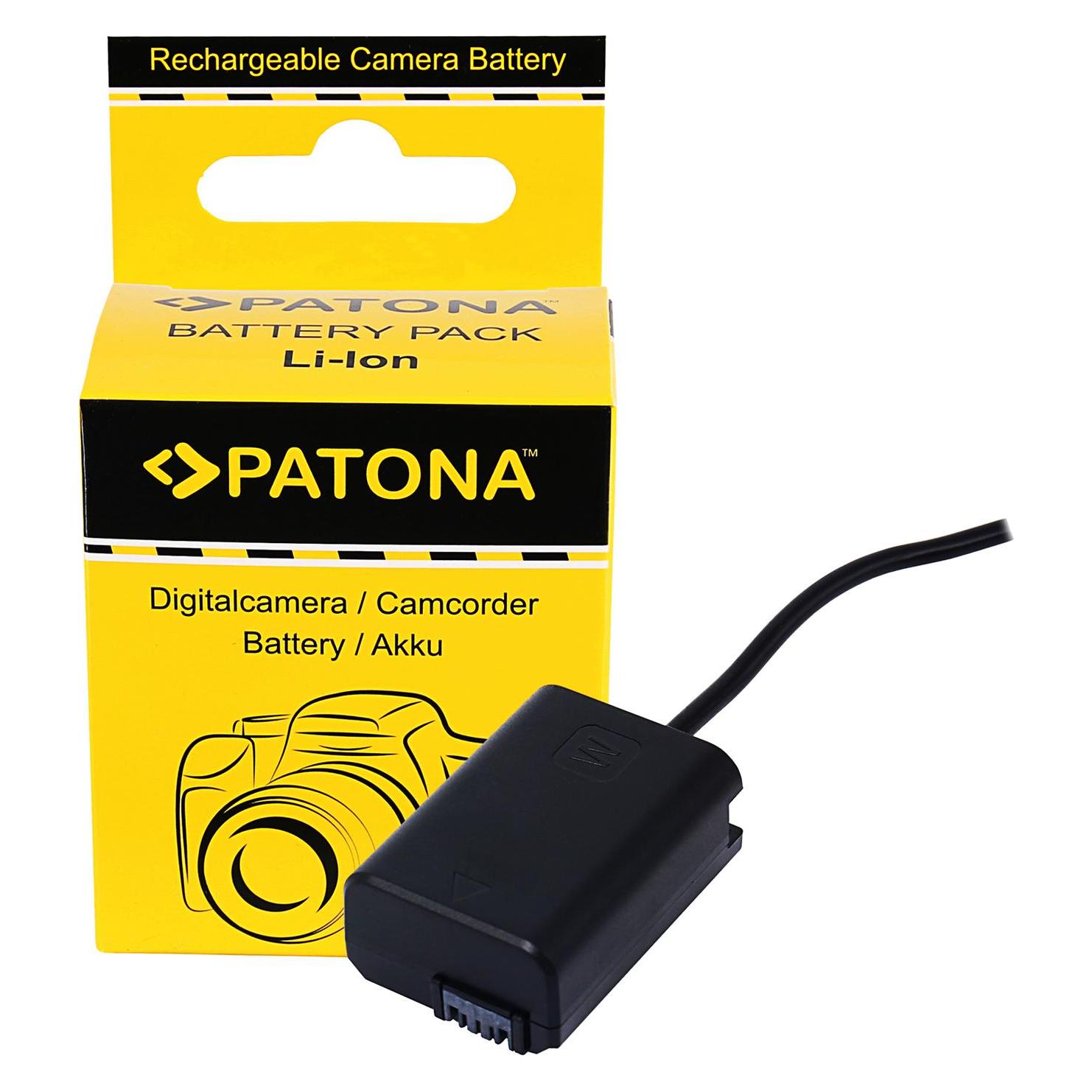 Patona D-TAP Coupler Sony NP-FW50 (Kamera Akku Netzadapter) (9408)