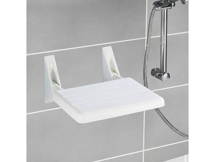 Duschklappsitz Acrylnitril-Butadien-Styrol ABS / Aluminium Multicolor 35 x 19 x 36cm