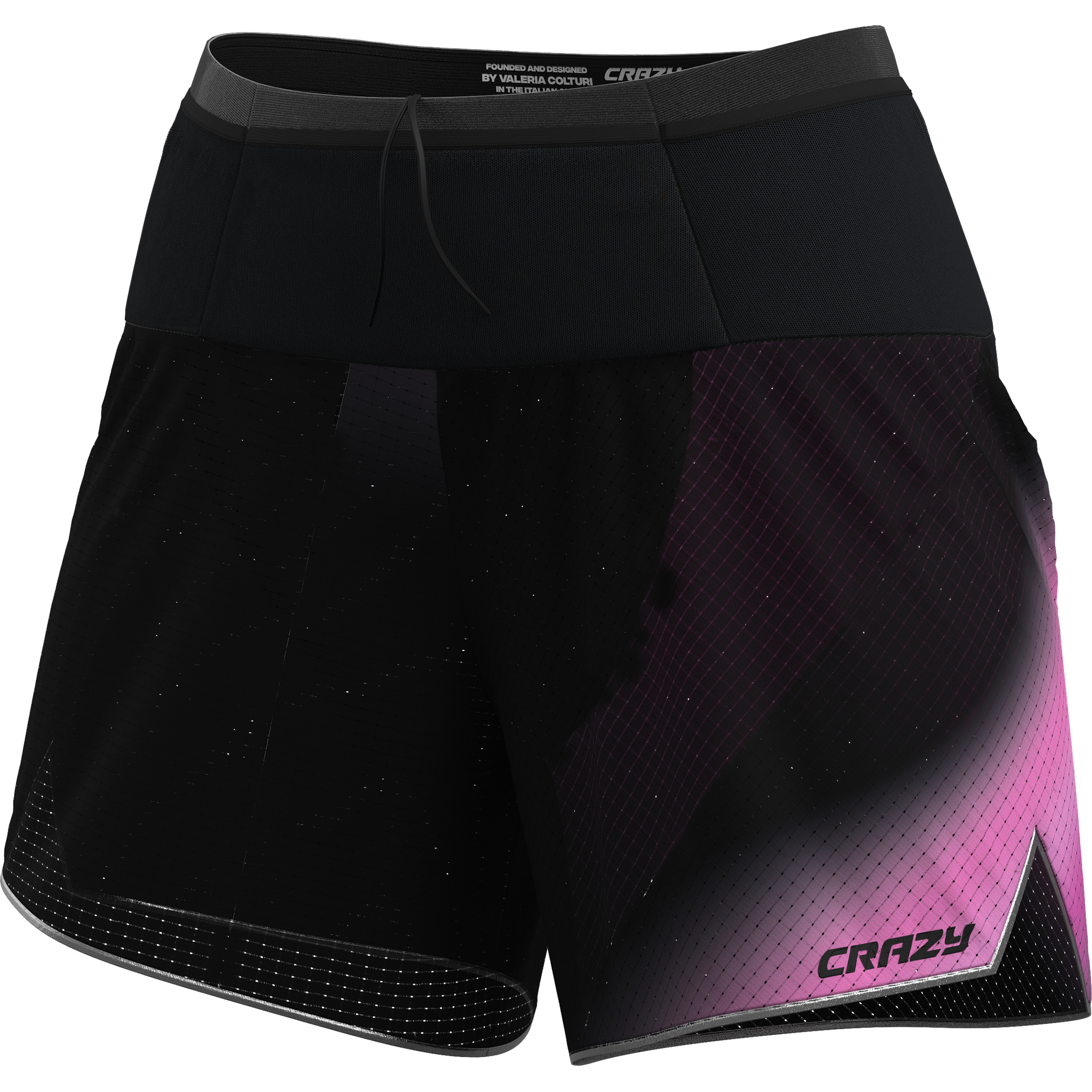 Crazy Voltage Damen Laufhose schwarz Größe L Trailrunning | Laufen Elastisch