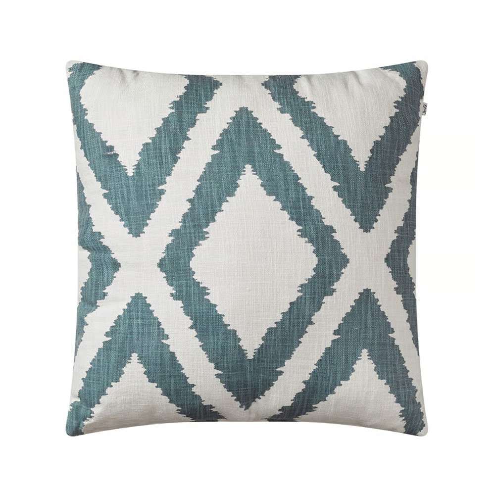 Chhatwal & Jonsson Diamond kussen heaven blue/offwhite