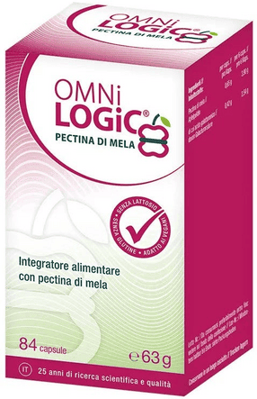 Omni-Logic Omni Logic Pectina Mela Integratore Per La Digestione 84 Capsule
