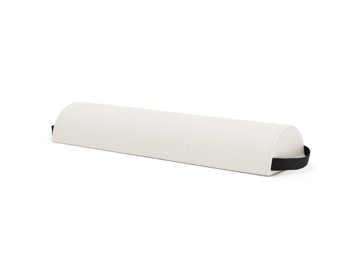 Nackenrolle halbrund 66 cm weiss