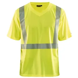 Blakläder,  unisex Warnschutz Shirt 3386 gelb Grosse 3XL (3XL)