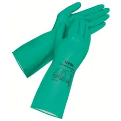 uvex Chemikalienschutzhandschuh profastrong NF33, 12 Paar grün 11 - 6012207 - grün