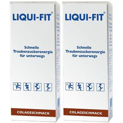 Liqui FIT flüssige Zuckerlösung Cola Beutel 2x 2x12 St