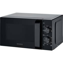Severin 7790 Mikrowelle Schwarz, Edelstahl Timerfunktion