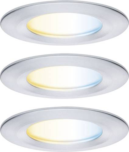 Paulmann 92444 LED-Deckenleuchte, LED-Einbauleuchte 6W Aluminium (gedreht)