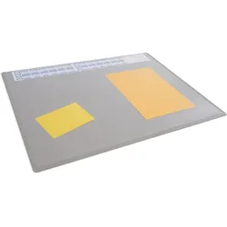Durable Schreibunterlage PP 65x50cm grau