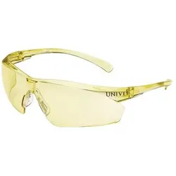 Univet Schutzbrille 505U EN 166,EN 170 Bügel gelb,Scheibe gelb PC