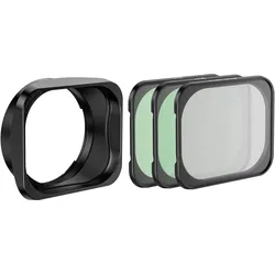 Freewell Ricoh GRIV Real Lens Hood (Black), Gegenlichtblende, Schwarz