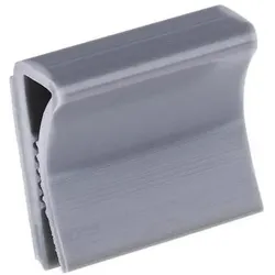 RS PRO, Kabelschutz + Kabelführung, Kabelhalter 25mm selbstklebe (2.40 cm)