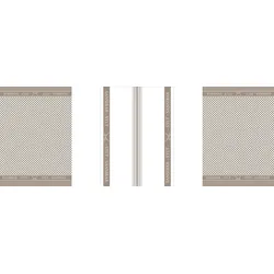 Geschirrtuch SANSIBAR JACQUARD (BL 50x70 cm) - braun - BL 50x70 cm