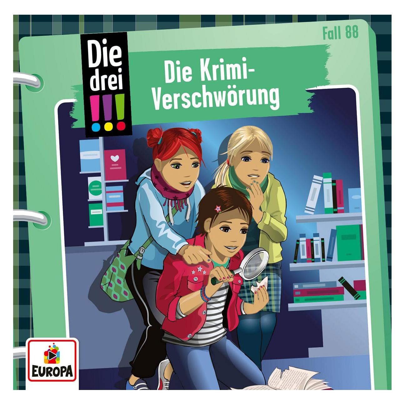 Europa Die drei DREI AUSRUFEZEICHEN 88 - Die Krimi-Verschwörung (Die drei DREI AUSRUFEZEICHEN 88 - Die Krimi-Verschwörung, Deutsch) (58836342)