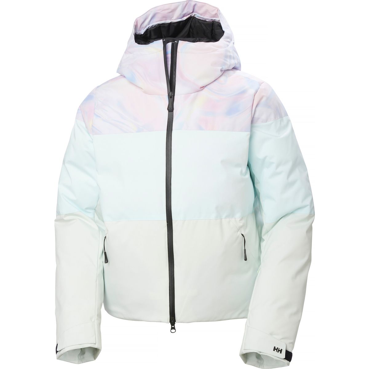 Helly Hansen W Nora Short Puffy Jacket reflections aop (687) L 65897_687-L