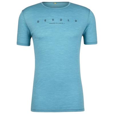 Devold - Active Kerning Tee - Merinoshirt Gr L skyblue