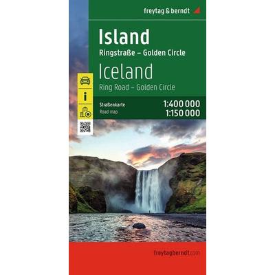 freytag & berndt Straßenkarte Island 1:400.000, Sonstige von , KOMPASS Freytag & Berndt, 978-3-7079-2375-9