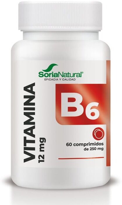 Soria Natural Vitamina B6 12 mg 60 Caps