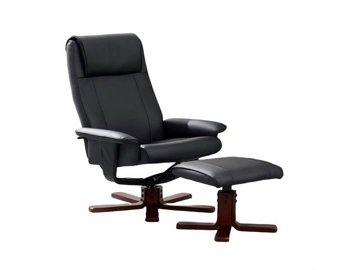 Happy Home Relaxsessel Relaxsessel mit Hocker, Loungesessel für Wohnzimmer & Leseecke