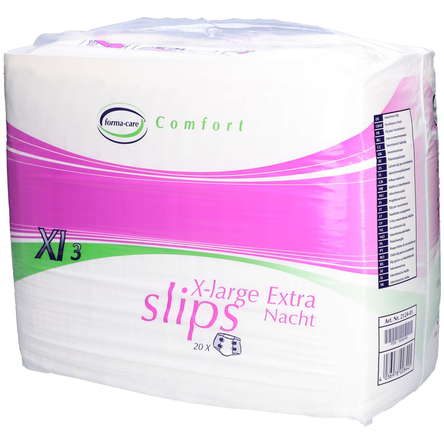 FORMA-care slip comfort extra XL3 20 St Inkontinenzslip