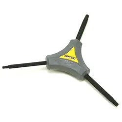 PEDROS Werkzeug Torx-Schlüssel Y-Torx mit T10 / T25 / T30 68g