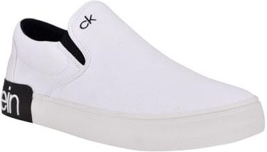 Calvin Klein Ryor (Men's) Athletic in White, Size 12 M, Textile