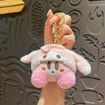 Cute Cartoon Keychain For Kids Kirby, Hello Kitty & Melody Backpack Charm my Melody