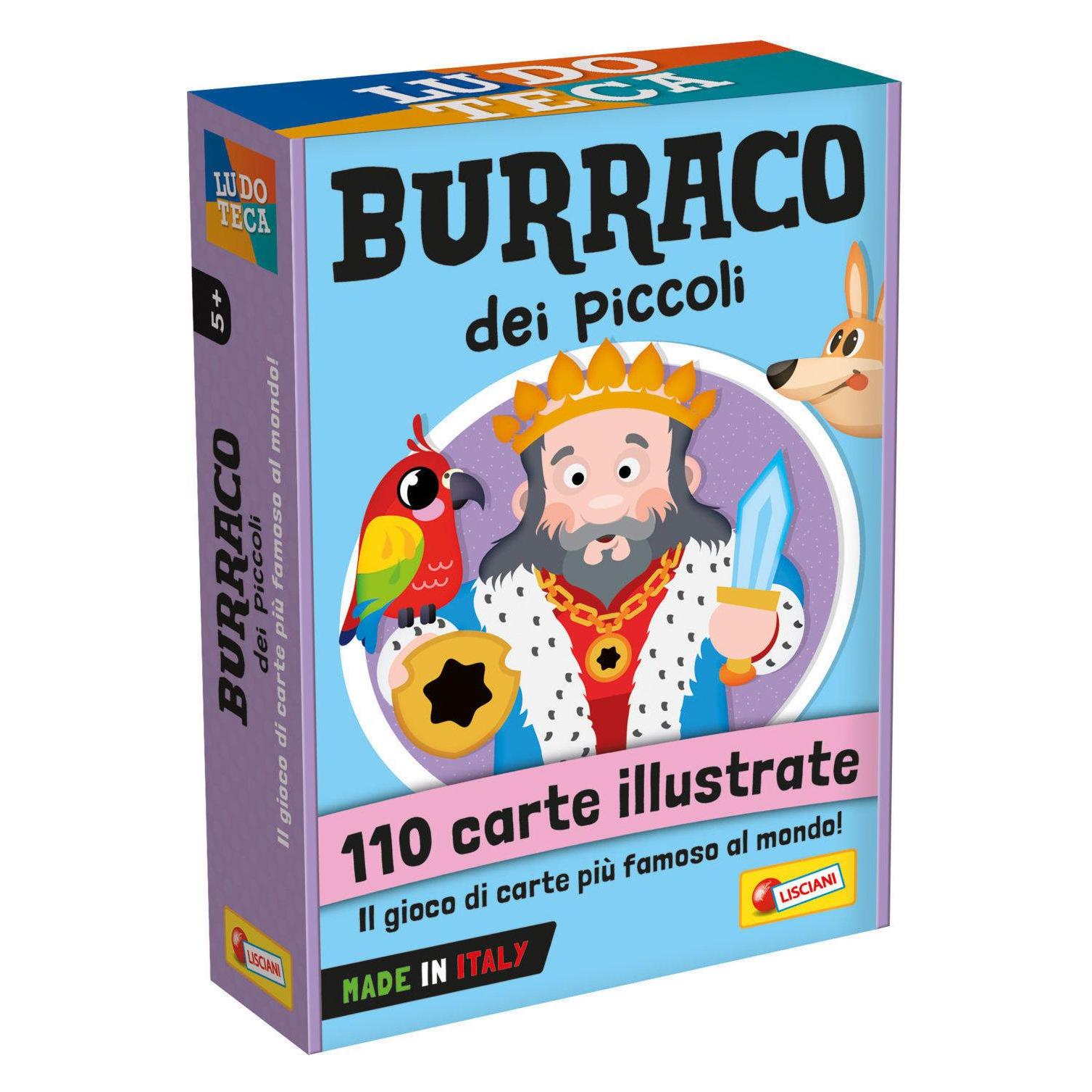 Lisciani Giochi - Ludoteca Le Carte Burraco dei Bambini, Multicoloured, 96688 (40669596)