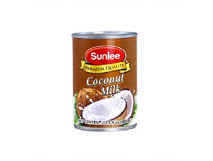 Sunlee kokosmelk 17-19% bruin (gemakkelijk te openen) 400 ml