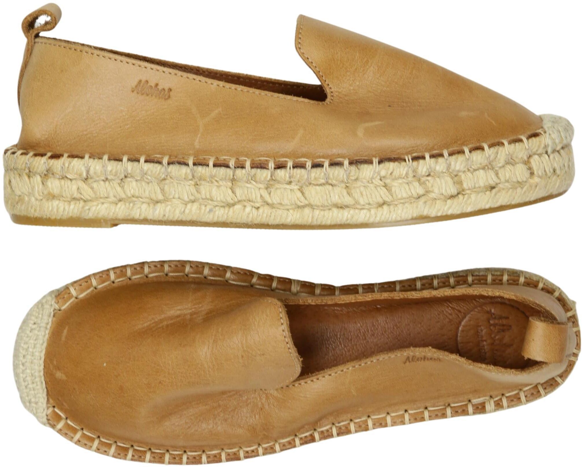 Alohas Damen Halbschuh, Braun, Gr. EU 36, Leder - Second Hand