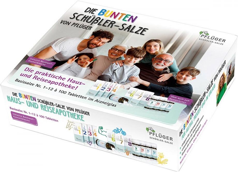Biochemie Pflüger Schüßler Biochemische Haus/Reiseapotheke Pflüger Tabletten