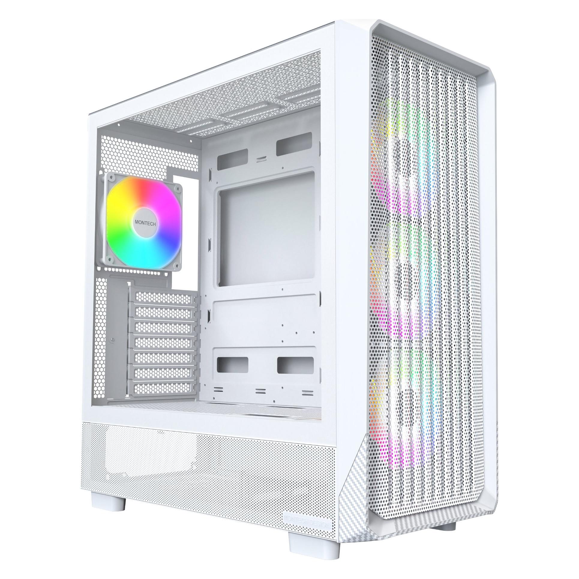 Montech X5, ATX White (ATX, mATX, Mini-ITX, SSI CEB) (X5 (W))
