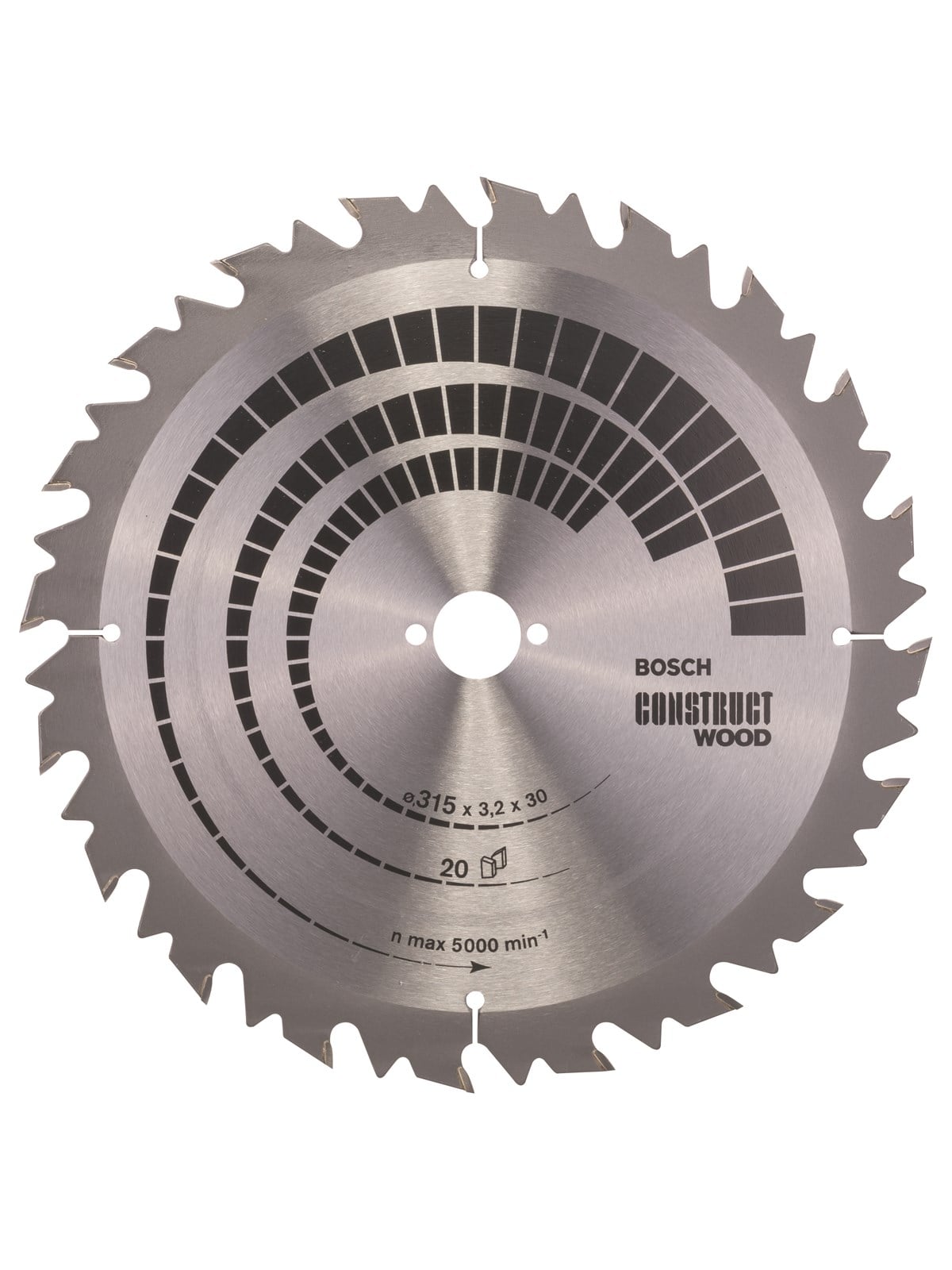 Bosch RUNDSAVKL CONST.WOOD 315X3.5X30MM 24T