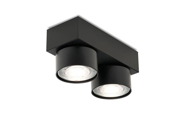 LED-Deckenaufbauleuchte Wittenberg 4.0 Mawa Design schwarz, Designer Jan Dinnebier, 18.3x9.4x7.7 cm