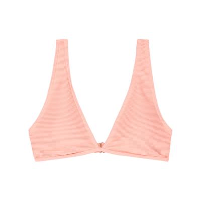Bade-Shirt BILLABONG "Tanlines", Damen, Gr. S, rosa (peach tart), Obermaterial: 91% Polyester, 9% Elasthan., Bikini-Oberteile