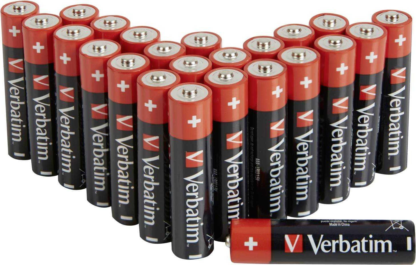 Verbatim Alkaline Batterijen Micro AAA LR03 - 24 stuks