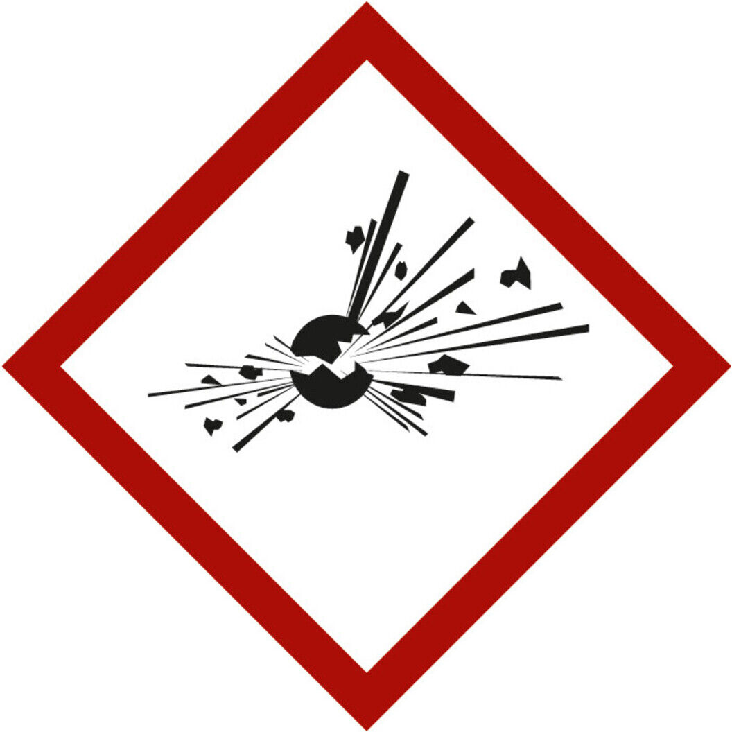 Gefahrstoffsymbol Explodierende Bombe, Typ: 03026 ; nVent HOFFMAN (B171.15.182)