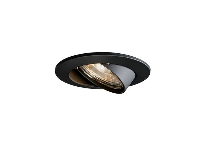Spot encastrable intelligent noir inclinable avec Wifi GU10 - Edu
