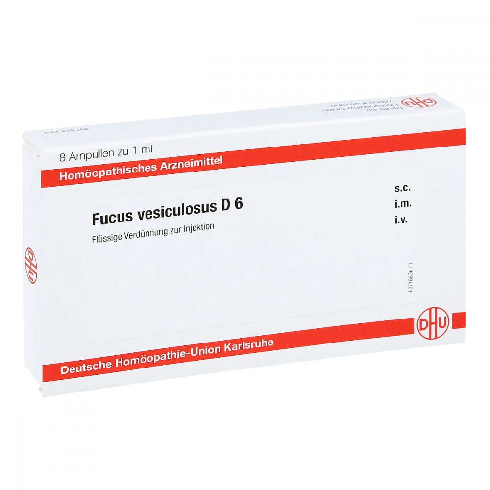 DHU-Arzneimittel GmbH & Co. KG Fucus Vesiculosus D6 Ampullen 11705991